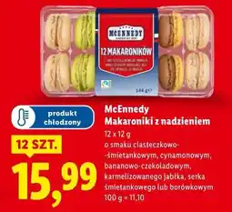 Lidl McEnnedy Makaroniki z nadzieniem oferta
