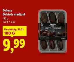 Lidl Deluxe Daktyle medjoul suszone oferta