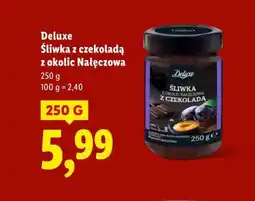 Lidl Deluxe Śliwka z czekoladą z okolic Natęczowa oferta