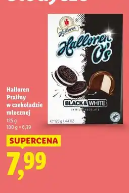 Lidl Halloren Praliny w czekoladzie mlecznej oferta