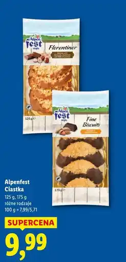 Lidl Alpenfest Ciastka oferta