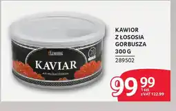 Selgros Lemberg Kawior z łososia Gorbusha oferta