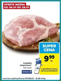Carrefour Express Łopatka wieprzowa bez kości oferta