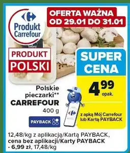 Carrefour Express Polskie pieczarki Carrefour oferta