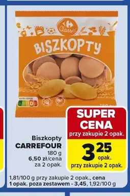 Carrefour Express Biszkopty CARREFOUR oferta