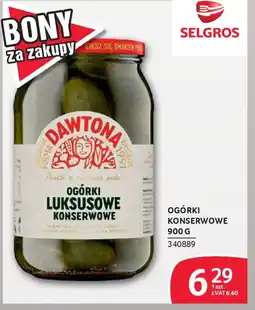 Selgros Dawtona Ogórki Konserwowe oferta