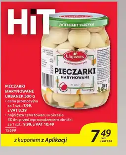 Selgros Urbanek Pieczarki marynowane oferta