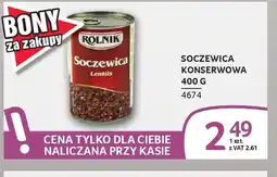 Selgros Rolnik Soczewica Konserwowa oferta
