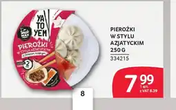 Selgros Ya To Yem Pierożki w stylu azjatyckim oferta