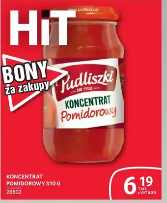 Selgros Pudliszki Koncentrat Pomidorowy oferta