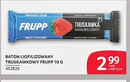 Selgros FRUPP Baton liofilizowany truskawkowy oferta