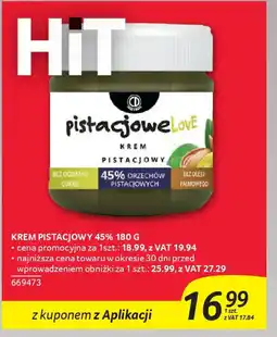 Selgros Krem pistacjowy oferta