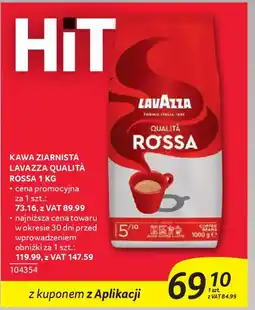 Selgros Lavazza Kawa ziarnista Qualità Rossa oferta