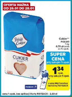 Carrefour Express Polski Cukier Cukier oferta