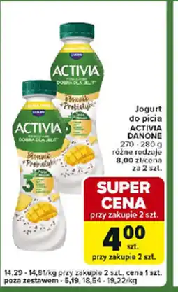 Carrefour Express Danone Activia jogurt oferta