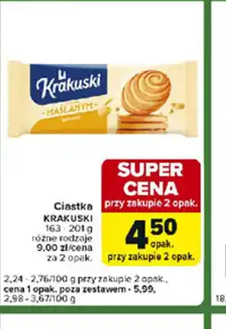 Carrefour Express Krakuski Ciastka oferta