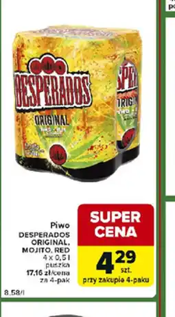 Carrefour Express Desperados Piwo oferta
