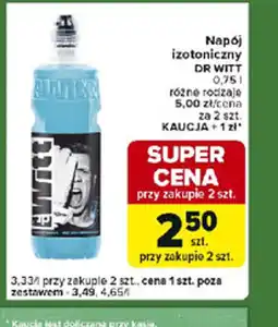 Carrefour Express Dr Witt napój izotoniczny oferta