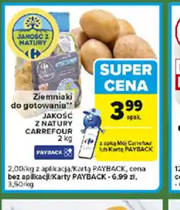 Carrefour Express Carrefour Ziemniaki do gotowania oferta