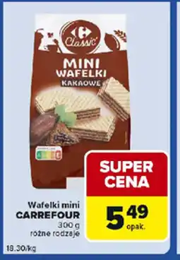Carrefour Express Wafelki mini Carrefour oferta