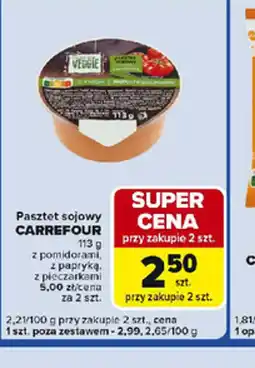 Carrefour Express Carrefour Pasztet sojowy oferta