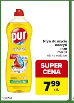 Carrefour Express Płyn do mycia naczyń Pur oferta