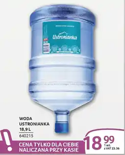 Selgros Woda Ustronianka oferta