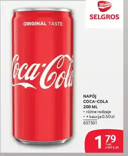 Selgros Coca-Cola napój oferta