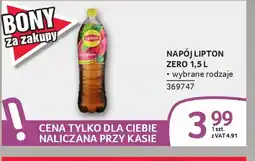 Selgros Napój Lipton Zero oferta