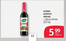 Selgros Lowicz Syrop oferta