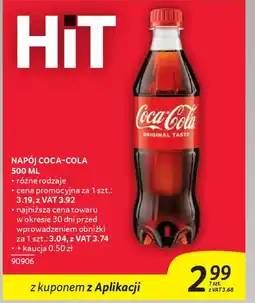 Selgros Napój Coca-Cola oferta