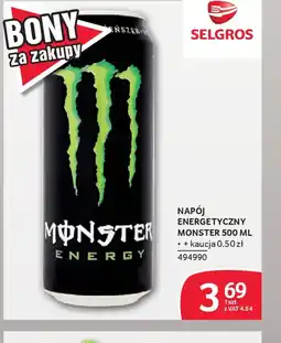 Selgros Monster napój energetyczny oferta