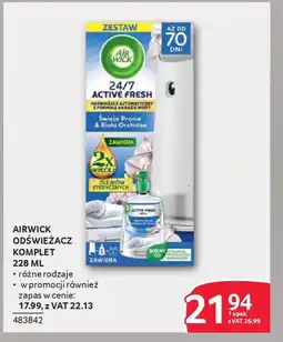 Selgros Airwick odświeżacz komplet oferta