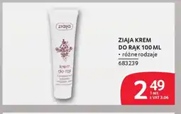 Selgros Ziaja Krem do rąk oferta