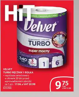 Selgros Velvet Turbo Ręcznik oferta