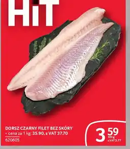 Selgros Dorsz czarny filet bez skóry oferta
