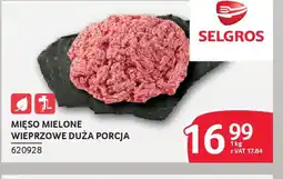 Selgros Selgros Mięso mielone wieprzowe oferta