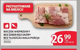 Selgros Boczek wieprzowy oferta