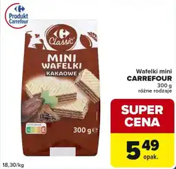 Globi Wafelki mini CARREFOUR oferta