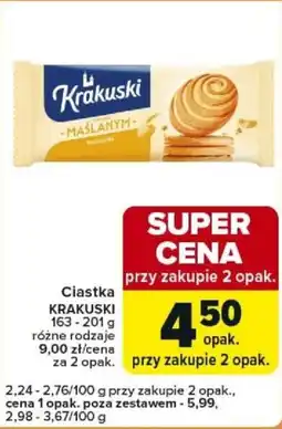 Carrefour Express Ciastka KRAKUSKI oferta