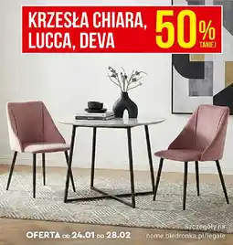 Biedronka Krzesła chiara, lucca, deva oferta