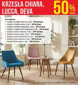 Biedronka Krzesła chiara, lucca. deva oferta