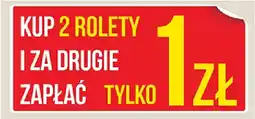 Biedronka Kup 2 rolety oferta