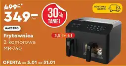 Biedronka MAESTRO Frytownica 2-komorowa MR-760 oferta