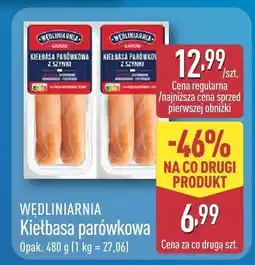 ALDI Kiełbasa parówkowa oferta