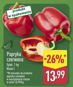 ALDI Papryka czerwona oferta