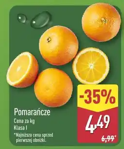 ALDI Pomarańcze oferta