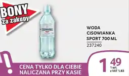 Selgros WODA CISOWIANKA SPORT 700 ML oferta