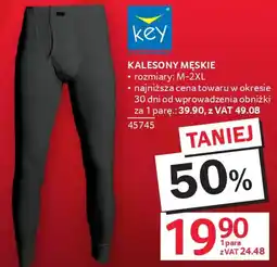 Selgros KALESONY MĘSKIE oferta