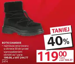 Selgros BOTKI DAMSKIE oferta